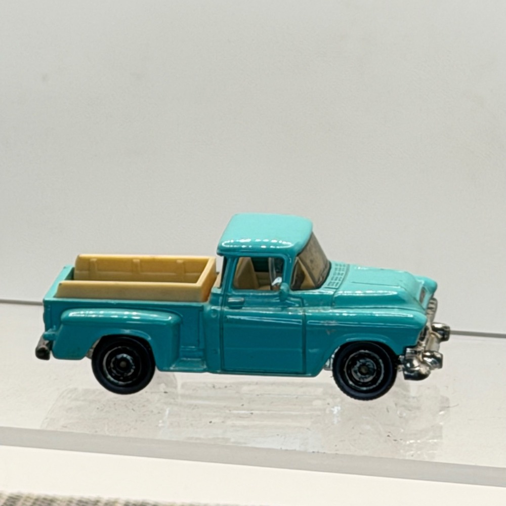Matchbox 1957 GMC Stepside Pickup Truck Turquoise Blue MB786 Diecast Loose 1/64